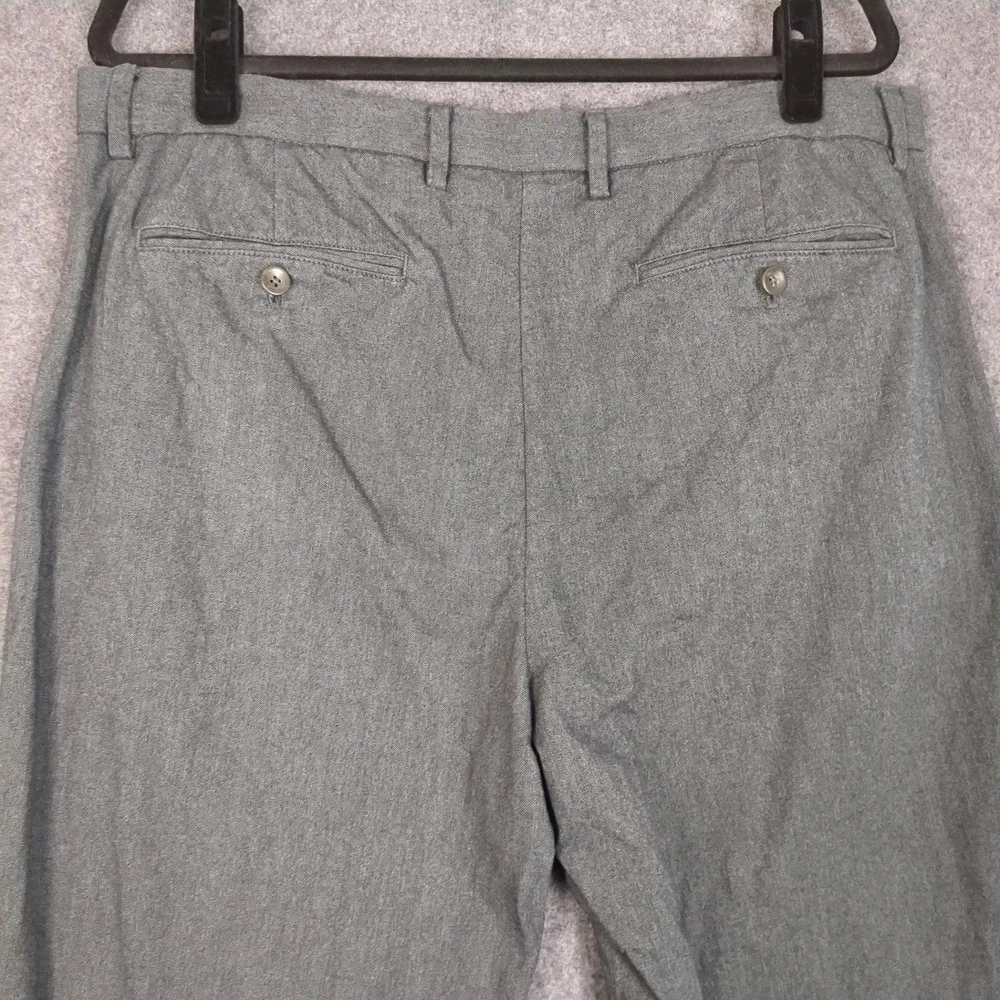Banana Republic Kentfield Pant Mens 36x32‎ Gray Straight Leg Chino Trousers
